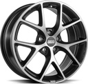 BBS SR VOLC GREY DIAM CUT 8x17 5/120 ET30 CB72.6